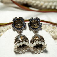 Raisi Phool Jhumki Earrings