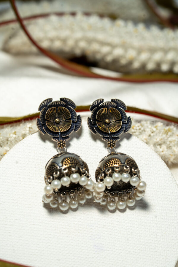 Raisi Phool Jhumki Earrings