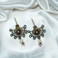 Filigree Moon Earrings