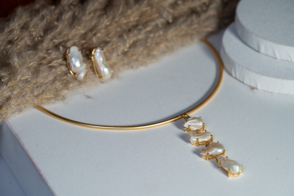 Aaral Baroque Drop Choker