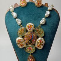 Rangrez Meena Pearl Set