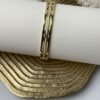Aurielle Crystal Gold Cuff